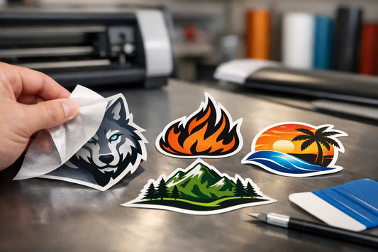 Custom Die Cut Vinyl Decals That Actually Last - Peelory