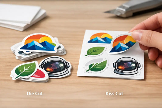 Die Cut vs Kiss Cut Stickers Compared - Peelory