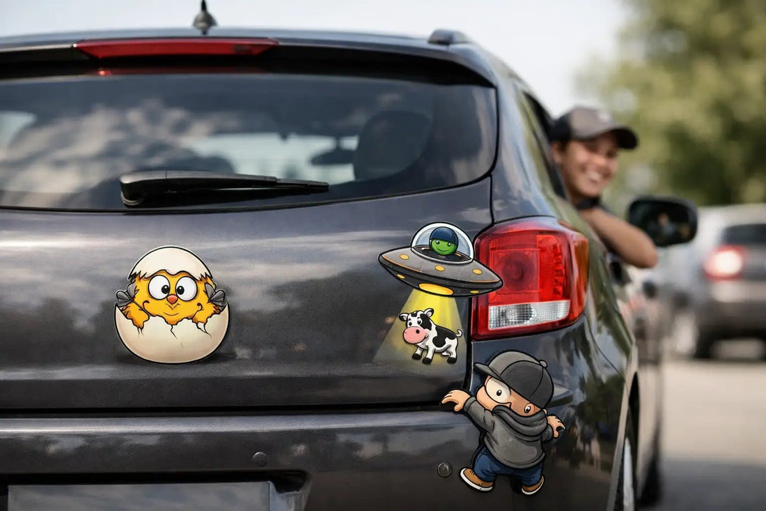 Funny Car Stickers for New Drivers That Land - Peelory