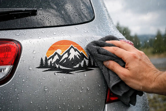 Weatherproof Vinyl Car Decals That Stick Around - Peelory
