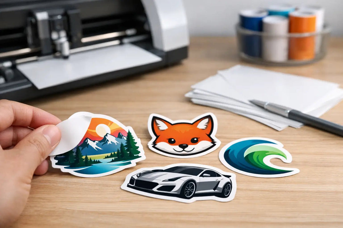 What Are Die Cut Vinyl Stickers? - Peelory